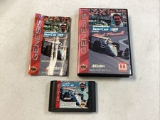 Newman Haas IndyCar Featuring Nigel Mansell(Sega, 1994) CIB With Manual Tested B picture
