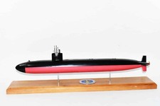USS Philadelphia (SSN-690) Submarine Model,Navy,Scale Model,Mahogany,20 inch,LA picture