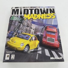 Midtown Madness Chicago Edition (PC CD-ROM, 1999) Big Box, Version 1.0 Win 95/98 picture
