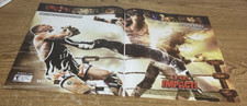 TNA Impact Wrestling Xbox 360 Wii PS2 Vintage Video Game Poster 2 Page Ad Printb picture