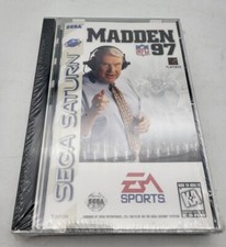 Madden NFL 97 Sega Saturn *** BRAND NEW FACTORY SEALED *** picture