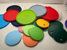 Huge Selection Tupperware Replacement Lids Seals Covers Color Sizes YOUR CHOICE picture