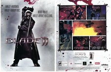 2002 Blade 2 Half-Human & Half-Vampire Video Game Hunt Vintage Print Ad/Poster picture