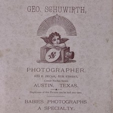 Austin Texas GREAT BACK Angel And Camera Cabinet Photo Handsome Young Man picture