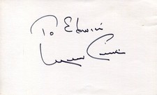 Merv Griffin Jeopardy Wheel of Fortune Crosswords Creator Signed Autograph picture