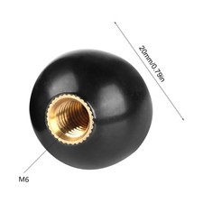 5pcs BM6*20 Round Ball Gear Lever Shift Knob Machine Tool Replacement picture