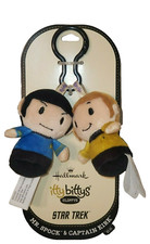 Hallmark Itty Bittys Clippys - MR. SPOCK & CAPTAIN KIRK (Star Trek) 2