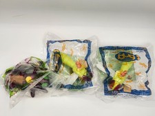 Vintage 1998 Burger King Bug Riders Toy Lot of 3 picture