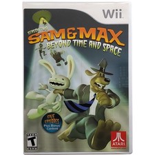 Sam & Max Season Two Beyond Time And Space - Nintendo Wii Pristine 1Y Guarantee picture