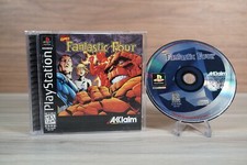 Fantastic Four (Sony PlayStation 1, 1997) 4 CIB Black Label Complete MINT picture