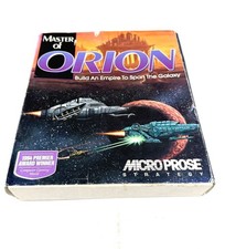Master of Orion PC Big Box MicroProse 1994 Big Box Complete with Game and Manual picture