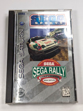 Sega Rally Championship Sega Saturn with case - wear and scratches picture