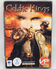 NEW CELTIC KINGS RAGE OF WAR SEALED MAC OS X SMALL BOX MACINTOSH APPLE 2002 DVD picture