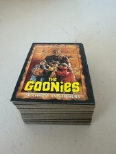 1985 Topps The Goonies Movie Complete Set of 86 Trading Cards M/NM picture