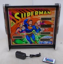 Superman Pinball Head LED Display light box picture