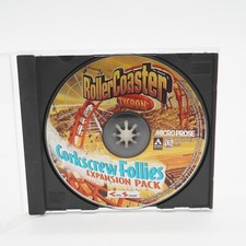 Roller Coaster Tycoon: Corkscrew Follies(PC, 1999) Case & Disc only picture