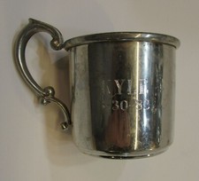 Vintage 1983 Eastern Pewter Child's Cup Small 2.5