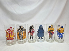 McDonald's Vintage Glasses Collector's Series Set of 6 1970's EUC  picture