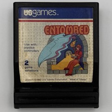 Atari 2600: ENTOMBED Cartridge - UNTESTED picture