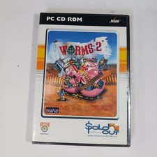 Worms 2 Game PC CD-ROM 1998 Windows 95 98 Me XP picture