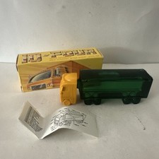 VTG Semi Truck AVON 10-Four Wild Country After Shave Outlaw 1970s FULL CIB Decal picture