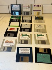 Vintage RARE PC Games Floppy Disk 3.5 3 1/2 inch Windows Many Classics picture
