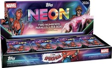 PRESALE SHIPS 10/27 2026 Topps Neon Marvel Hobby Box Sealed 20 Packs 100 Cards picture