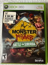 Monster Madness Battle for Suburbia (Microsoft Xbox 360, 2007) Brand New Sealed picture
