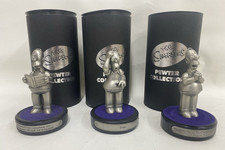 SET of 3 Homerisms Homer Simpson Pewter Statues Vintage picture
