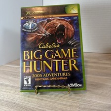 Cabela's Big Game Hunter 2005 Xbox CIB Complete Tested Hunt 36 Game Animals picture
