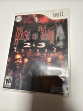 The House of the Dead 2 & 3 Return (Nintendo Wii, 2008) NOT TESTED / USED CIB picture