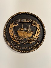 Ship's Plaque, USS Simon Lake AS-33 picture