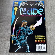 Blade: The Vampire-Hunter #1 (Marvel Comics) 1994 Solo  Foil Cover NICE COPY picture