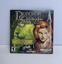 PC Game Dungeon Siege Legends Of Arianna 2003 3 Set Disc CD ROM picture