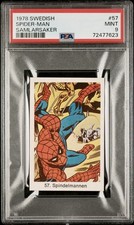 1978 Swedish Samlarsaker #57 Spider-Man PSA 9 🔥POP 11/0^ picture