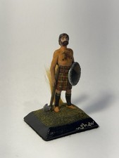 Hand-Painted Scottish Highland Warrior Figurine – Unique Artisan SHAW Work picture