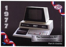2026 HISTORIC AUTOGRAPHS 250th ANNIV EVENTS THE COMMODORE PET CARD 258 picture