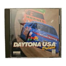 Daytona USA Deluxe Edition PC 1997 Windows 95 Rare Sega picture