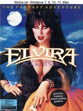 Elvira: Mistress of the Dark PC Mac Game 1990 Accolade Windows 10 11 picture