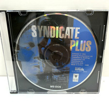 Syndicate Plus MS-DOS PC CD-ROM Video Game 1994 Bullfrog Electronic Arts Disc picture