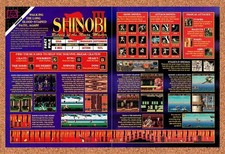 1992 Shinobi III Return Of The Ninja Master Genesis Original Ad / Retro Promo v5 picture