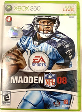 Xbox 360 MADDEN NFL 08 Football EA Sports Video Game Vince Young Titans 2008 picture