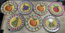 Vintage Sakura Evolution Bob Mackie Melamine - 8 1/2