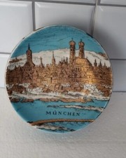 Vintage Munchen Western Germany Porcelain Ashtray picture