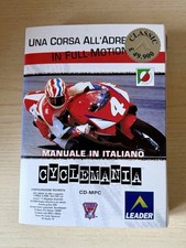 Cyclemania (PC, 1994) VIDEO GAME Sport Accolade CD-ROM motorcycle racing Italy picture