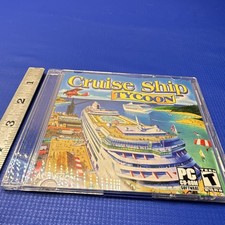CRUISE SHIP TYCOON (PC, 2003) CD-ROM SOFTWARE GAME WINDOWS VG (REPLACEMENT CASE) picture