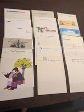 Letterhead 20 Sheets Of SAMPLER V65 Vintage Stationery Unused Lot picture