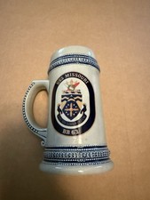 VINTAGE USS Missouri BB-63 BEER STEIN MUG picture