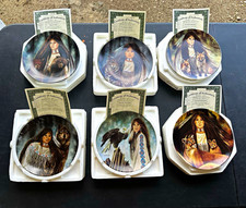 Bradford Exchange Mystic Guardians Native American Porcelain Plates Lot of 6 COA picture