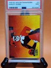 Batman SkyBox 1995 DC Comics Animated Series Harley Quinn Trading Card #27 PSA 9 picture
